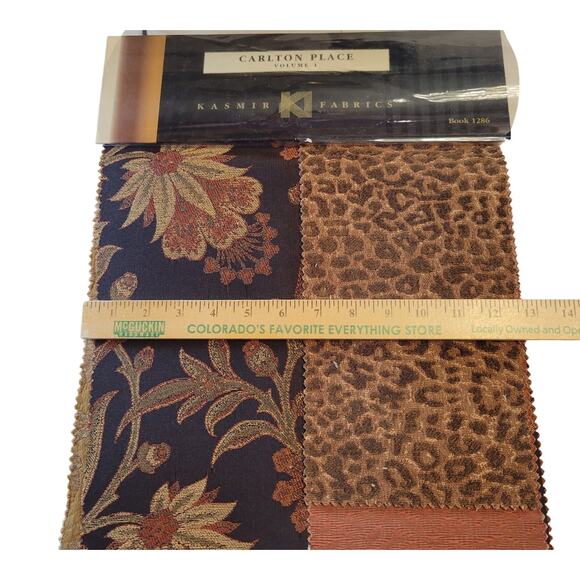 Fabric Sample Book Kasmir Fabric Prints Woven Solid Colors Quilting Multicolor - Picture 3 of 16